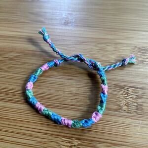 Neveah Woven Bracelet anklet trendy comfortable tie embroidery thread woven gift